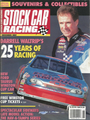 STOCK CAR RACING 1997 NOV - Waltrip, Gordon Ross, Brickyard 400, Traction Ctrl